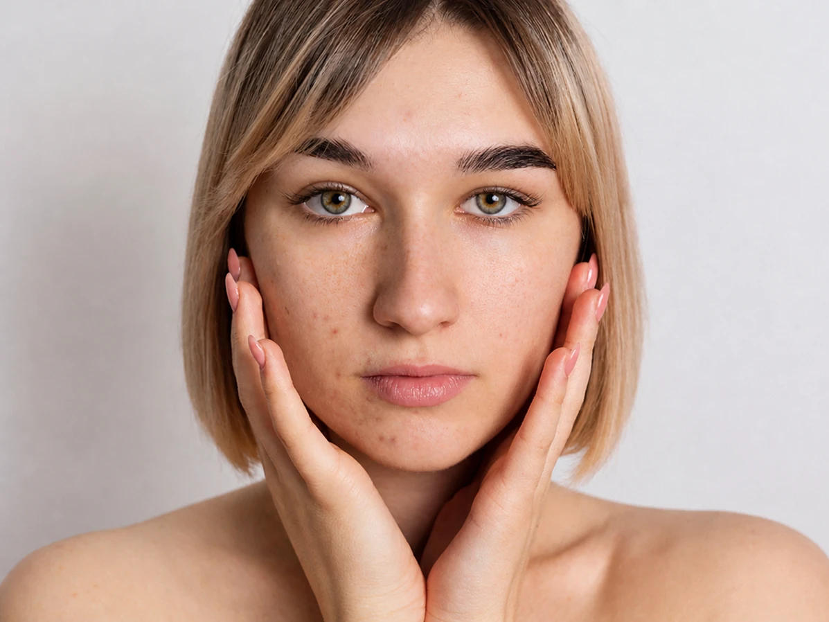 Alexa ~ Acne & Congestion before